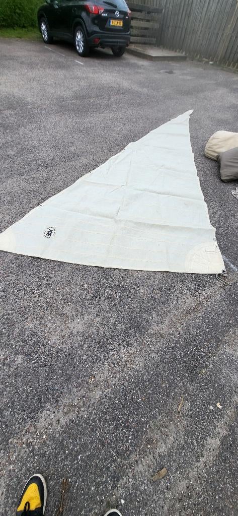 zeil weinig gebruikt  750-V 765-A 250-O van Molenaar Grouw., Watersport en Boten, Ophalen, Zo goed als nieuw, 3 tot 6 meter, Minder dan 15 m²