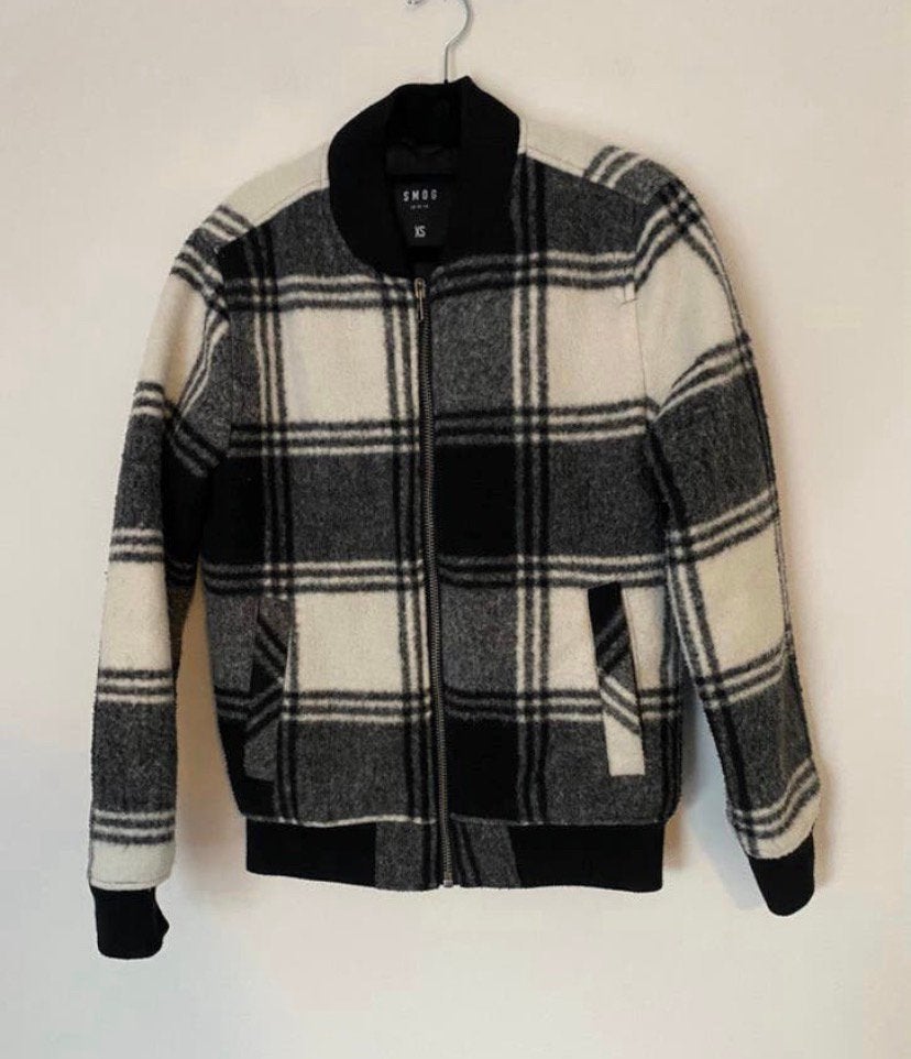 Smog heren winterjas / vest xs - s, Verzenden, Zo goed als nieuw, Maat 46 (S) of kleiner, Zwart