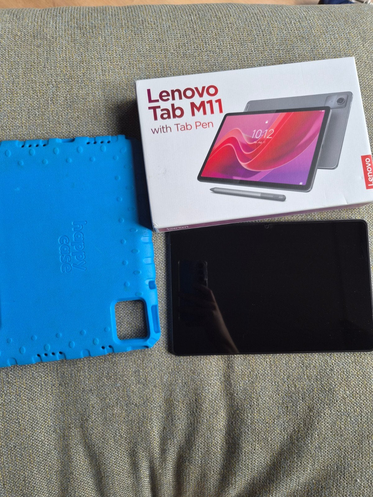 Lenovo Tab M11 met Happy Case, Computers en Software, Gebruikt, 11 inch, Tab M11, Ophalen of Verzenden