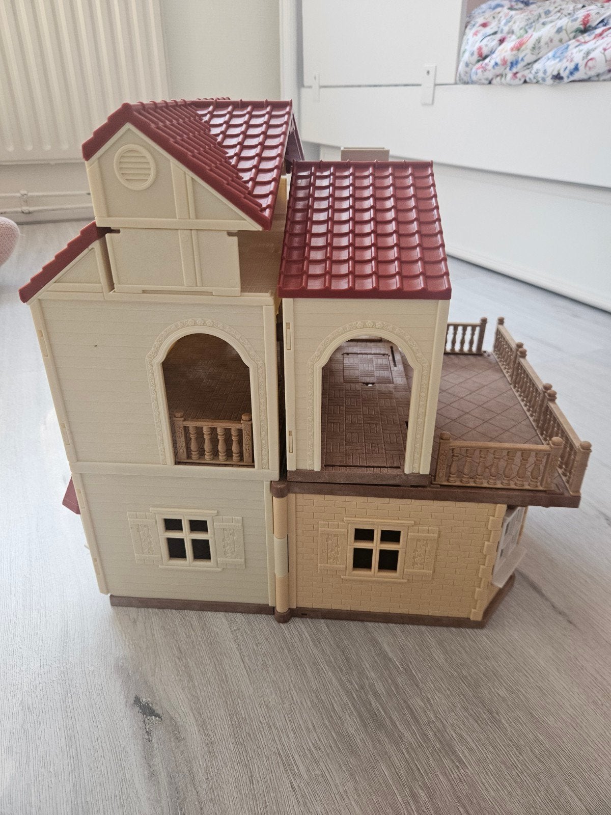 Sylvanian Families Groot Herenhuis met Licht, Ophalen, Zo goed als nieuw, Jongen of Meisje
