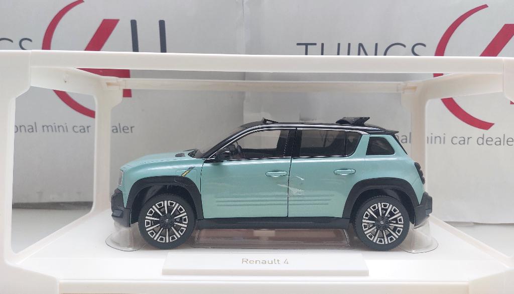 Norev 1:18 Renault 4 E-Tech Electric 2025 Hauts de France, Ophalen of Verzenden, Nieuw, Auto, Norev