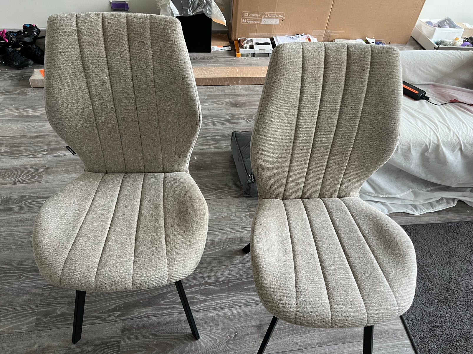 4 Luxe eetkamer stoelen, Ophalen of Verzenden, Zo goed als nieuw, Vijf, Zes of meer stoelen