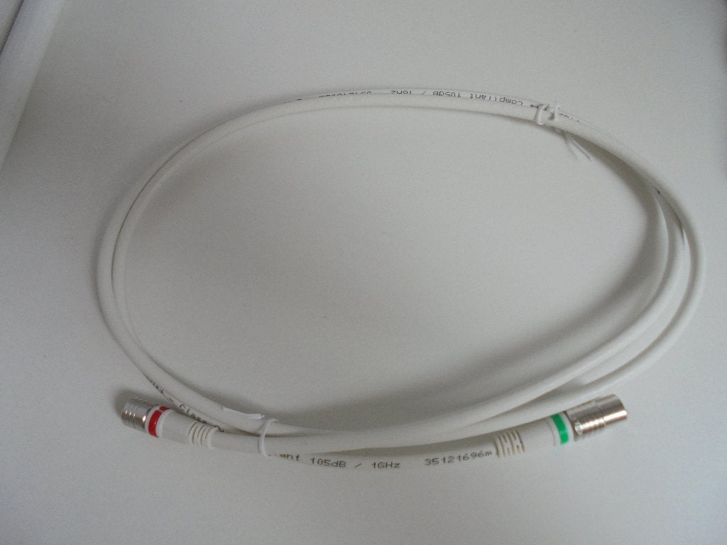 Coax kabel 2 meter nieuw, Ophalen of Verzenden, Nieuw, 2 tot 5 meter, Coaxiale kabel