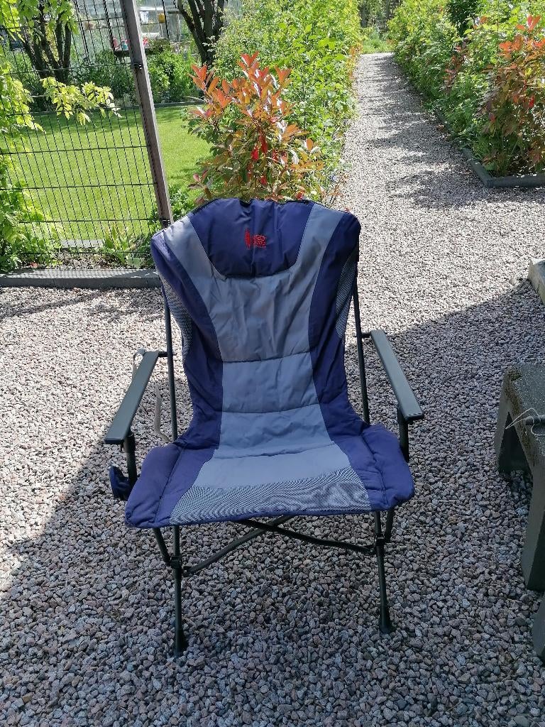 Campingstoelen belastbaar tot 120kg, Ophalen, Gebruikt, Campingstoel