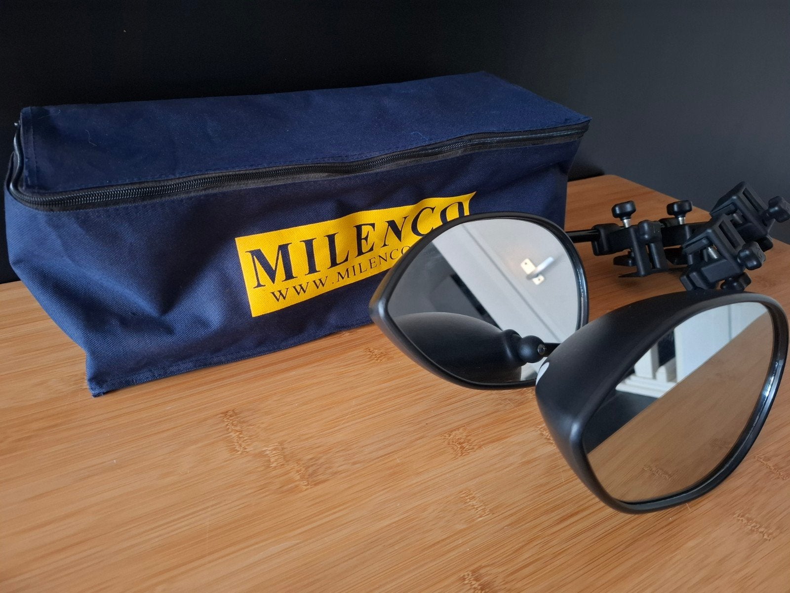 Milenco Aero 3 Opzet Spiegels voor Caravan/Camper, Caravans en Kamperen, Ophalen of Verzenden, Zo goed als nieuw