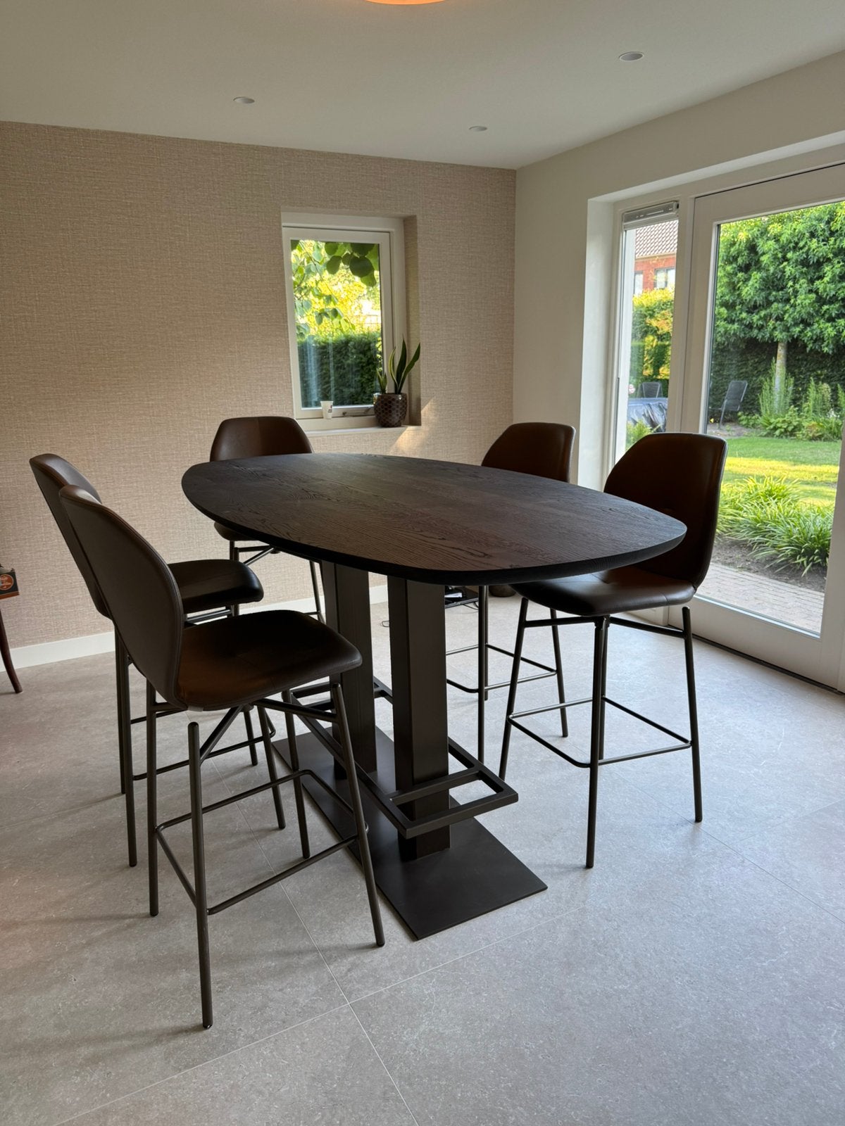 Table du Sud bartafel met 6 draaikrukken, Ophalen of Verzenden, Zo goed als nieuw