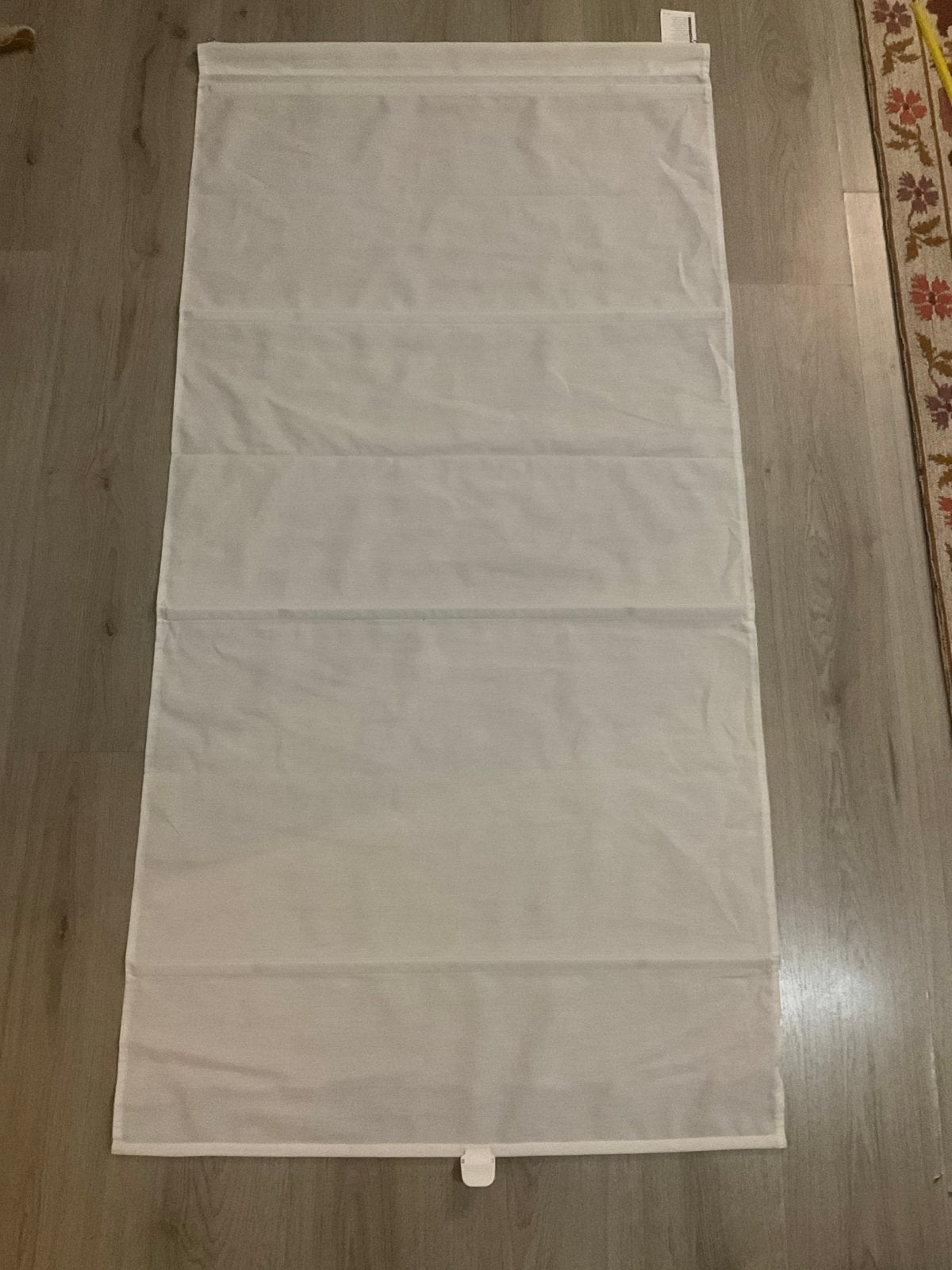 IKEA Vouwgordijn Wit 160x80 cm, Ophalen of Verzenden, Gebruikt, Wit