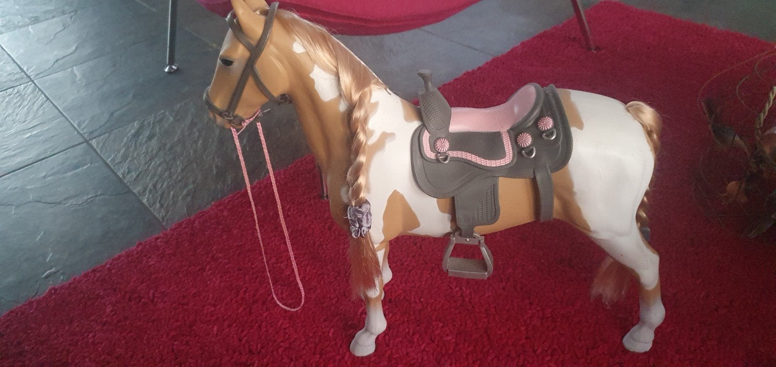 Mooi Our Generation Palomino speelgoedpaard, Ophalen, Zo goed als nieuw, Jongen of Meisje
