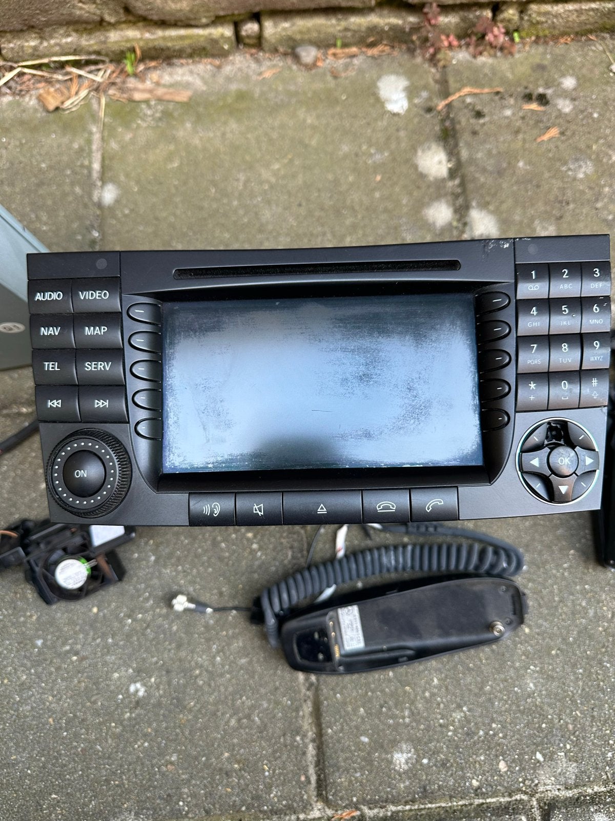 Mercedes-Benz w211 Radio, Ophalen of Verzenden, Gebruikt