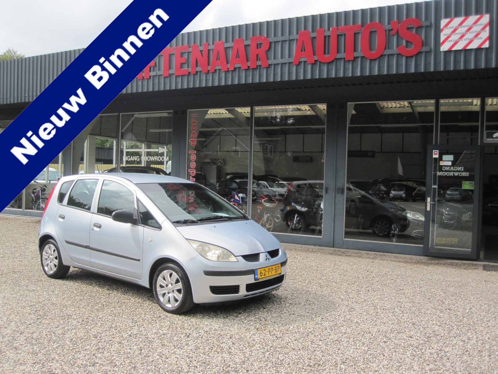 Mitsubishi Colt 1.3 Invite zeer mooi met trekhaak apk nieuw, Auto's, Stof, Gebruikt, Huisgarantie, 4 cilinders