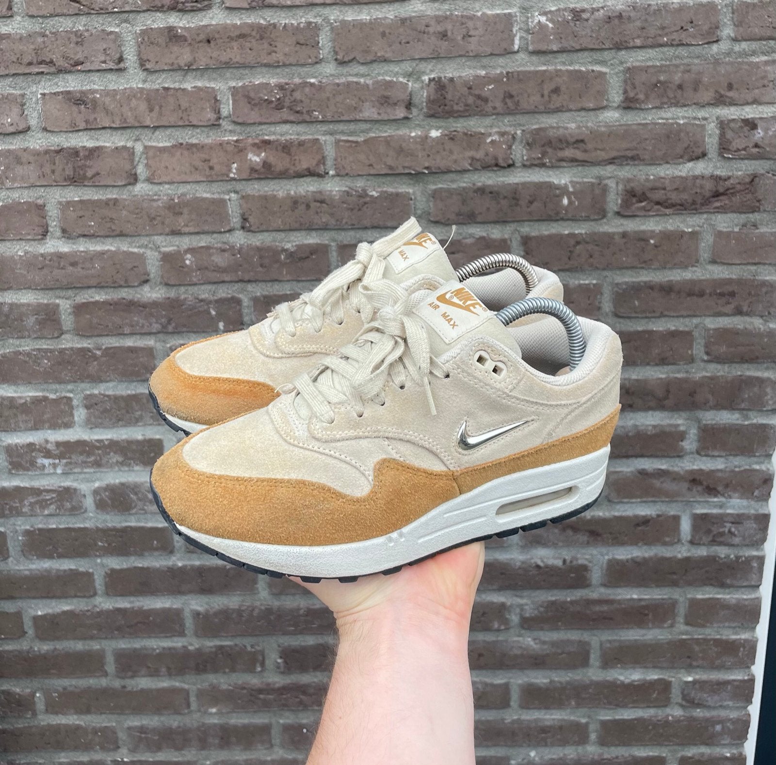 Nike Air Max 1 Premium SC Jewel Beach, Kleding | Heren, Schoenen, Ophalen of Verzenden, Zo goed als nieuw, Overige kleuren, Sneakers of Gympen