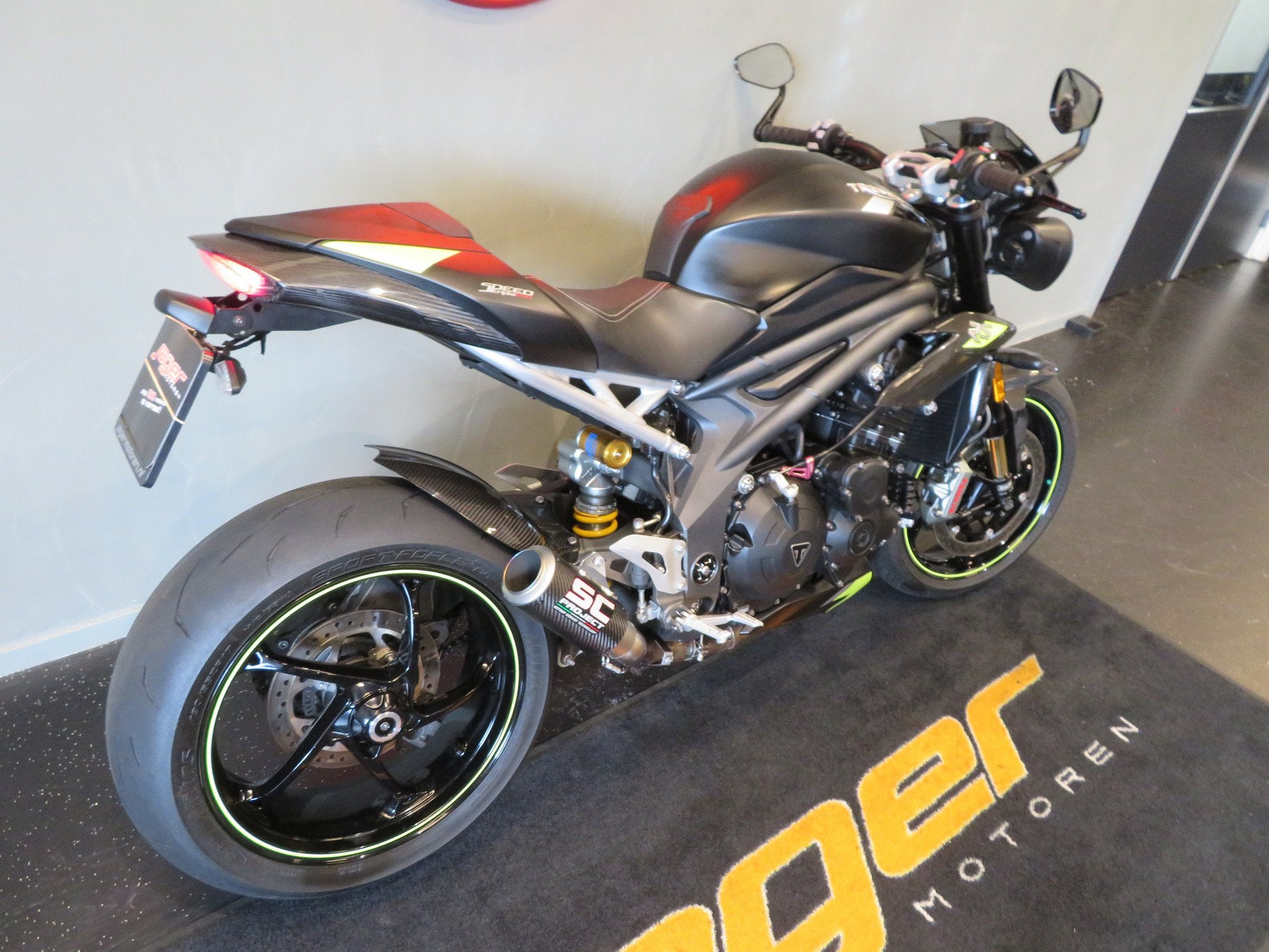 Triumph SPEED TRIPLE 1050 RS SC-PROJECT (bj 2021), Motoren, Motoren | Triumph, Bedrijf, 1050 cc, Meer dan 35 kW, Naked bike