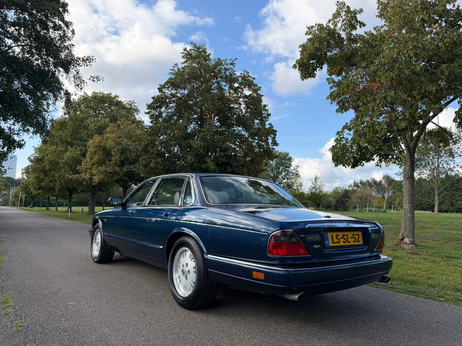 Jaguar Sovereign 3.2 6 in lijn AUT 1995 Blauw/Cruise/Leder, foto 7