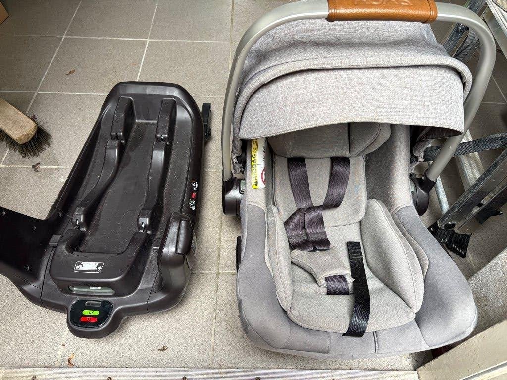 Nuna Pipa Next i-Size autostoel incl. isofix base, Kinderen en Baby's, Gebruikt, Afneembare rugleuning, Isofix, 0 t/m 13 kg