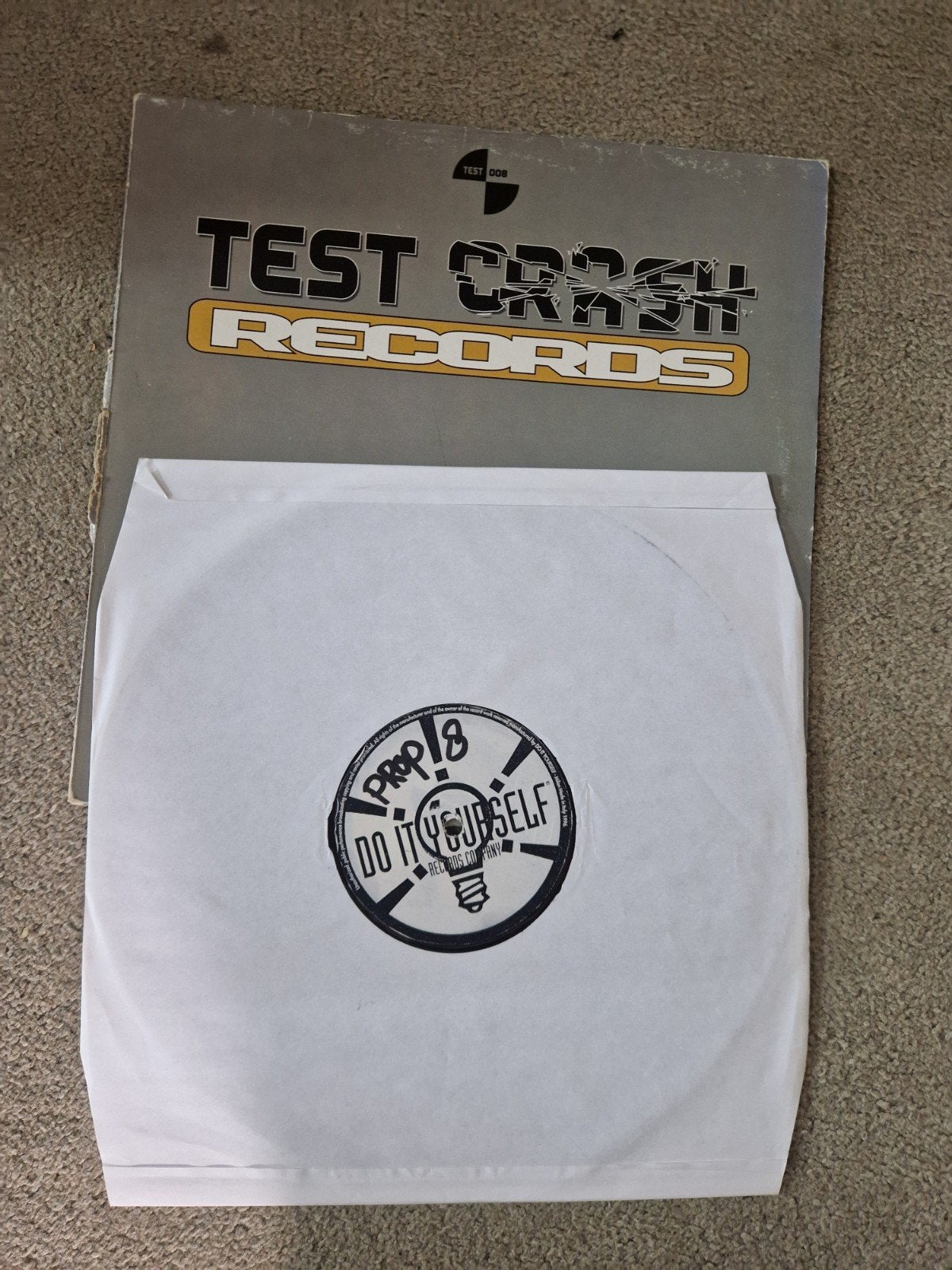 The Controllers - Test Crashin' (Vinyl) gabber, Ophalen, Gebruikt, 12 inch