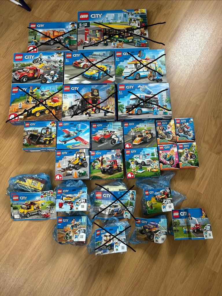 Te koop aangeboden diversen LEGO setjes, Kinderen en Baby's, Speelgoed | Duplo en Lego, Ophalen of Verzenden, Gebruikt, Lego
