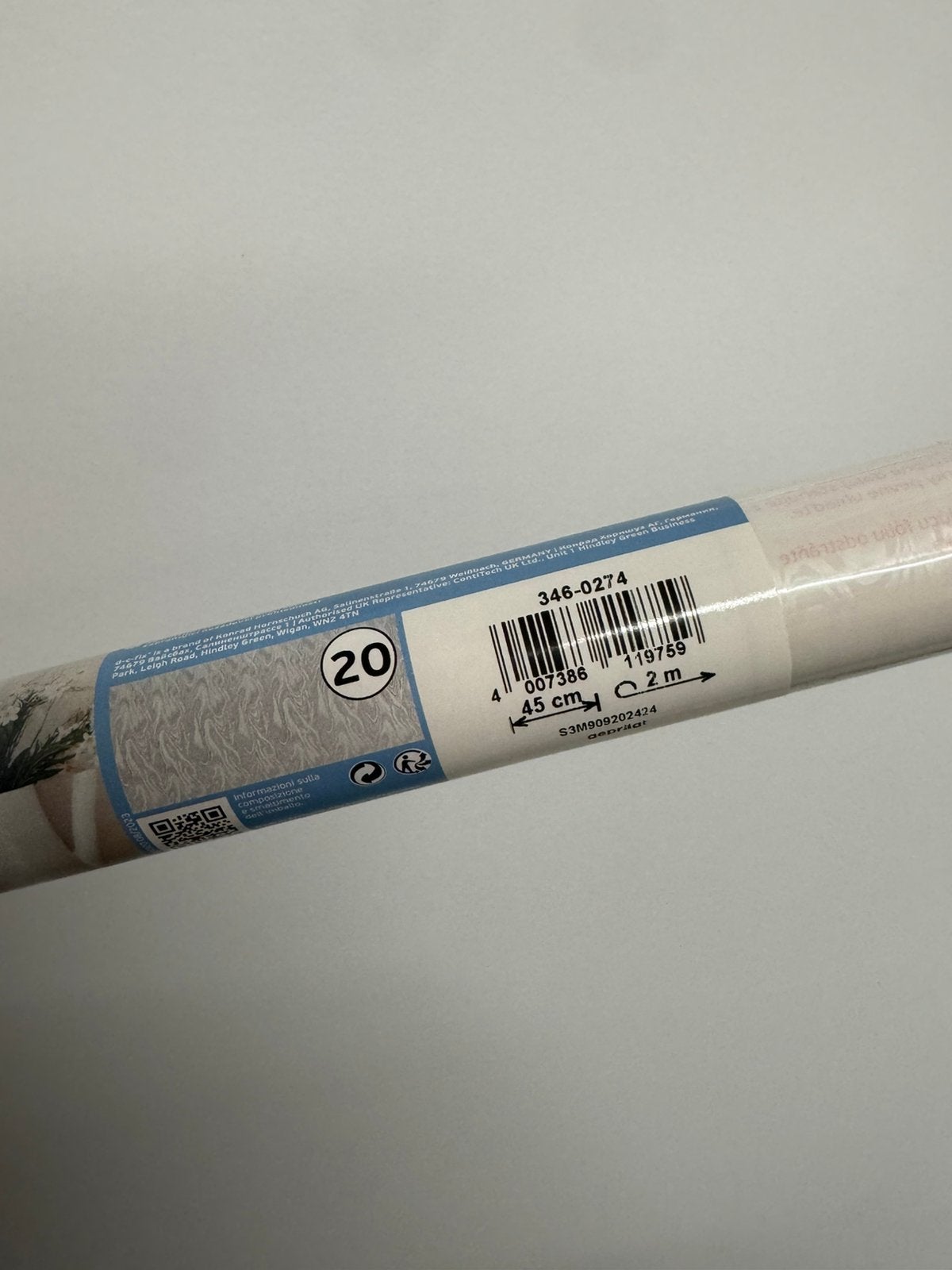 1 rol nieuwe raamfolie, Ophalen of Verzenden, Nieuw, Minder dan 5 m², Folie