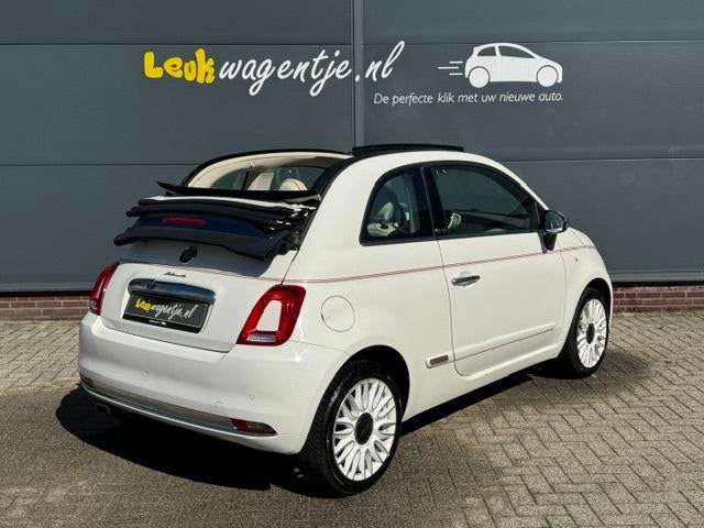 Fiat 500 C 1.2 Dolcevita Cabrio *xenon *leder *climate *navi, Voorwielaandrijving, Gebruikt, 4 cilinders, Cabriolet