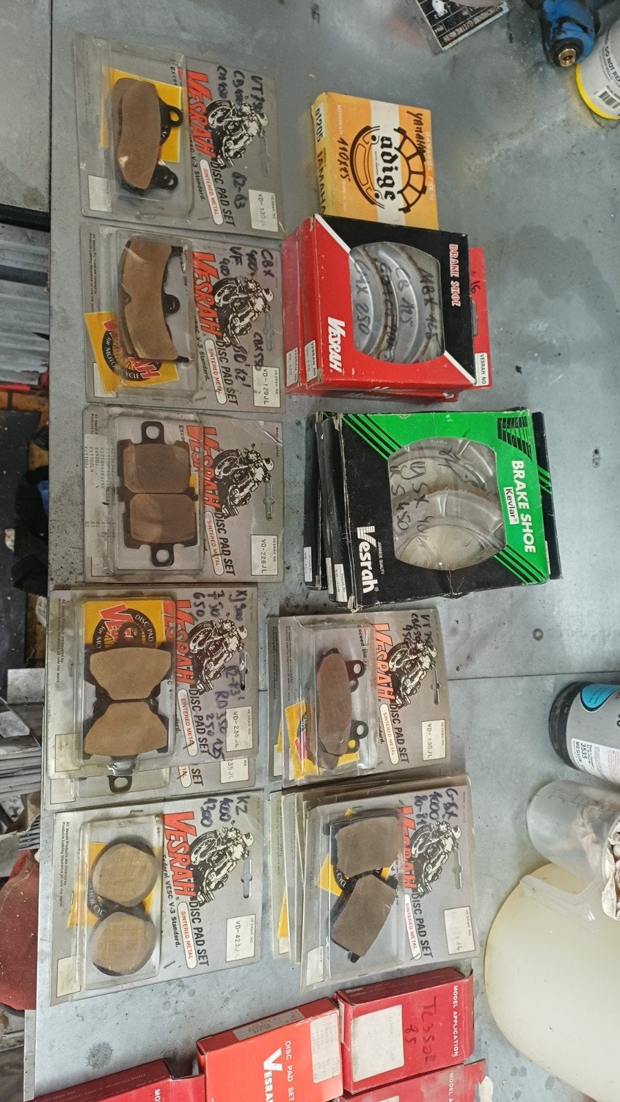 Lot remblokken  Honda Kawasaki Harley gilera bmw, Ophalen of Verzenden, Nieuw, Overige merken