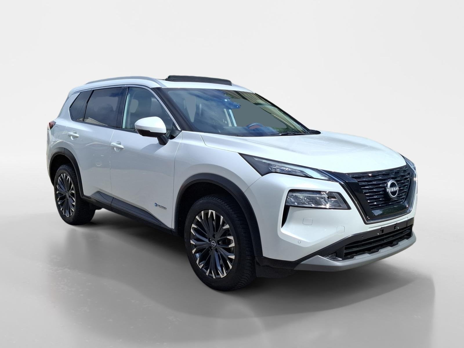 Nissan X-Trail E-Power Tekna | Schuifkanteldak | Carplay | B, 12 maanden, Gebruikt, Euro 6, Wit