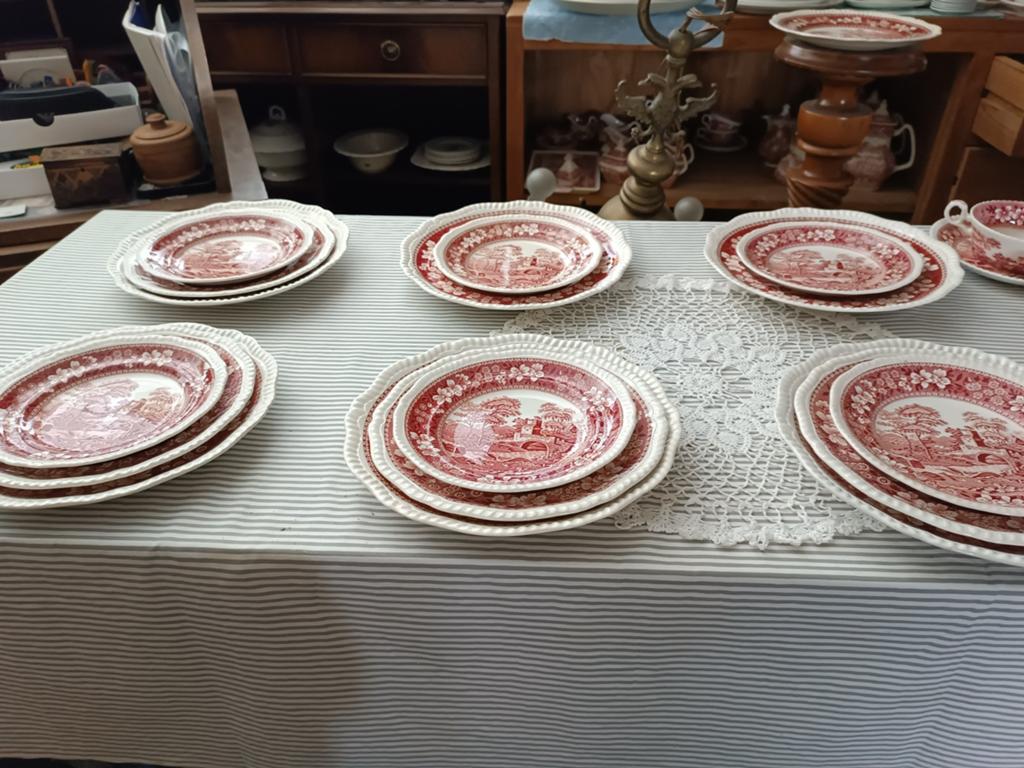 Copeland SPODE Red Tower Servies SALE, Antiek en Kunst, Ophalen