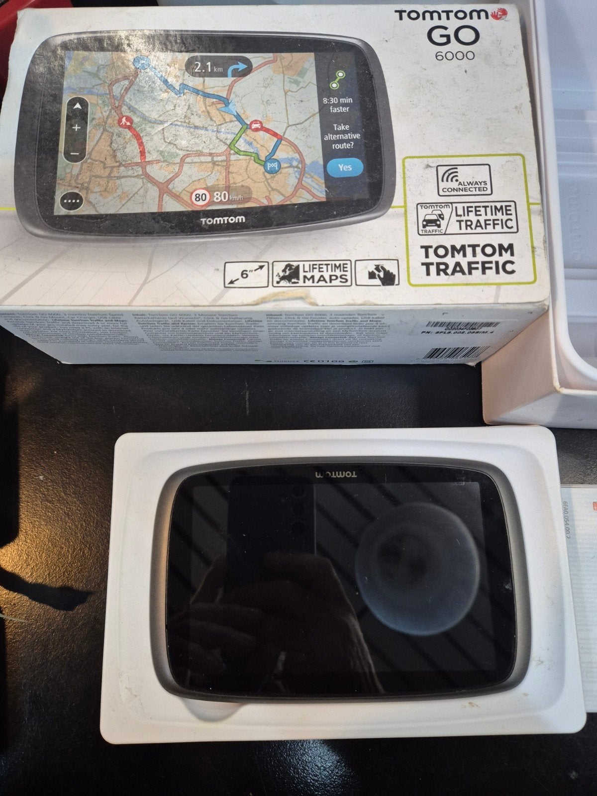 TomTom GO 6000 Navigatiesysteem (excl. lader/houder), Ophalen of Verzenden, Gebruikt