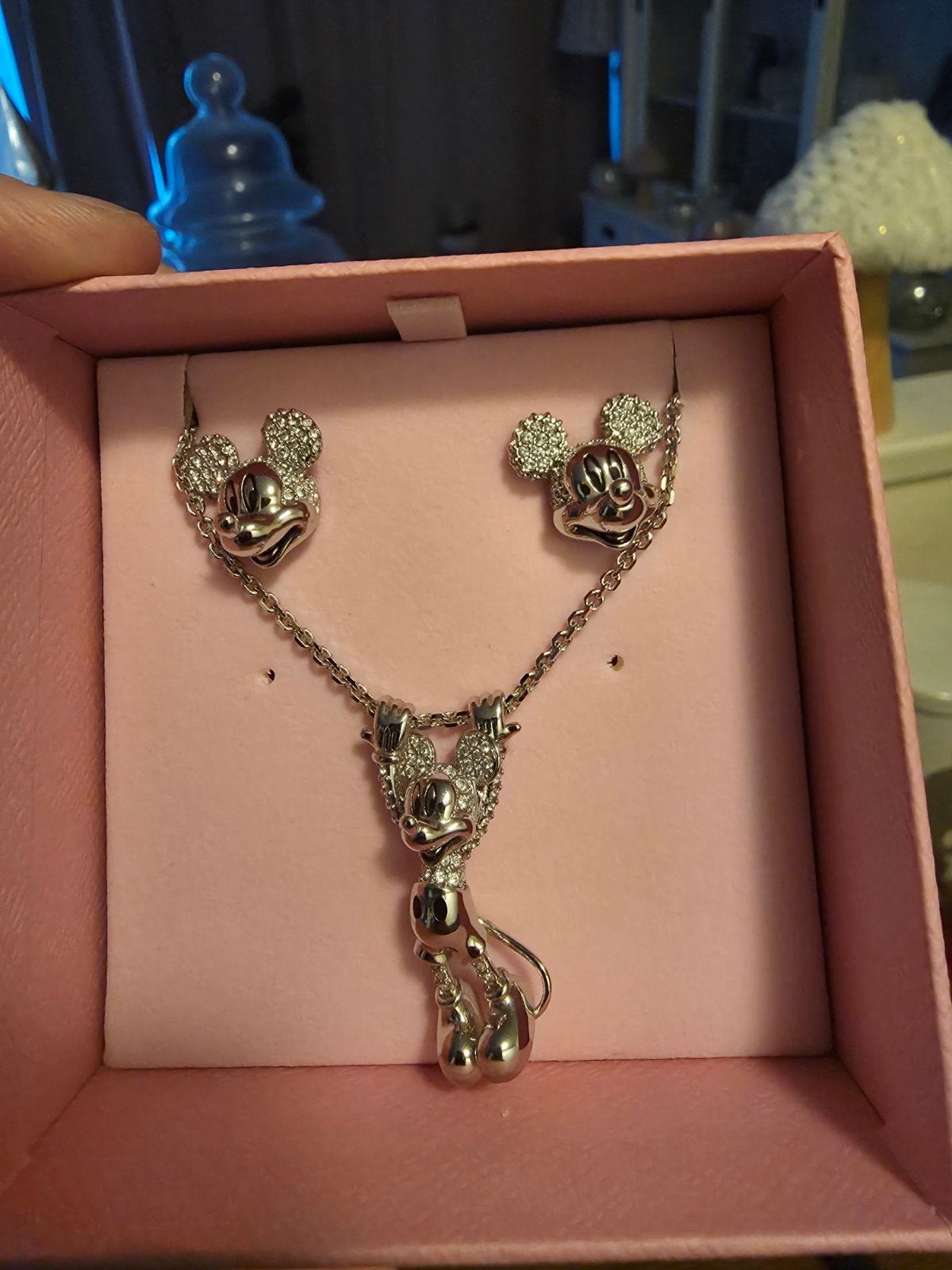 swarovski Disney, Overige typen, Nieuw, Ophalen of Verzenden, Zilver