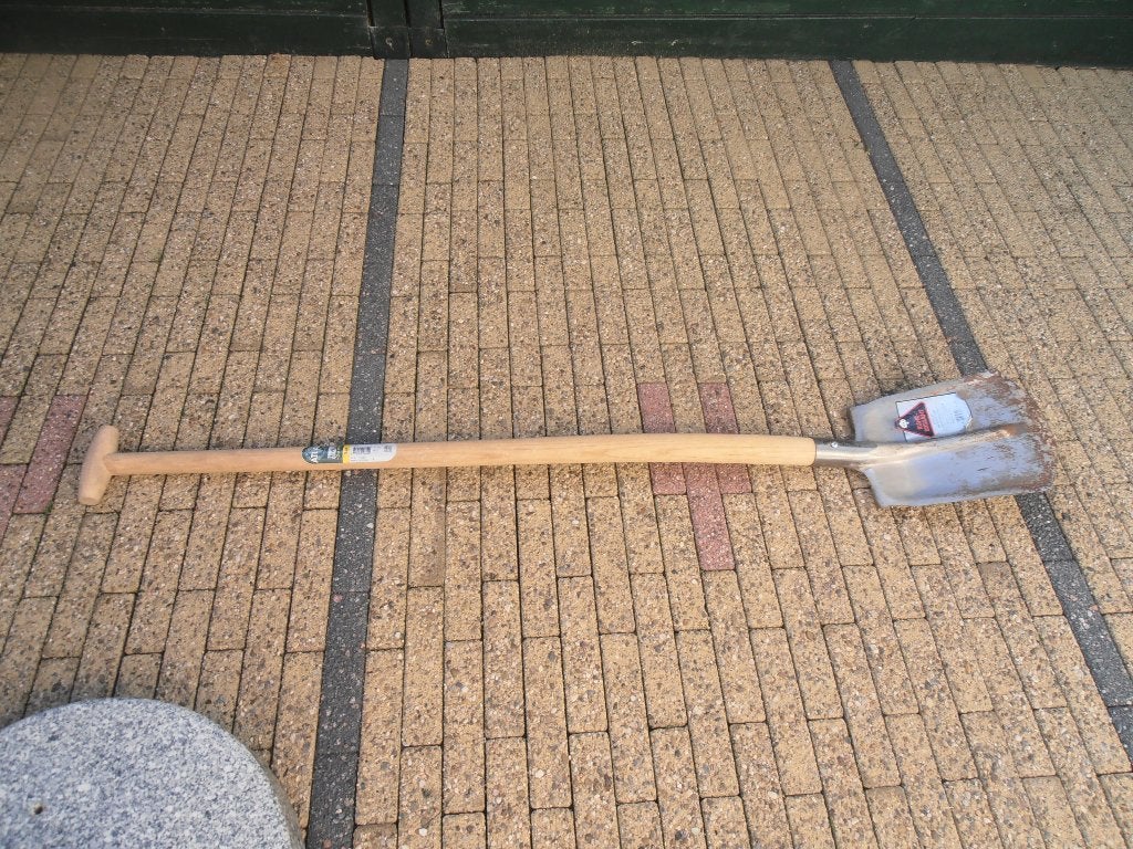 Steekschep, Tuin en Terras, Ophalen, Gebruikt, Spade