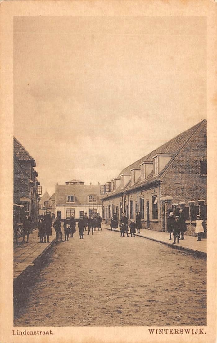 Winterswijk, Lindenstraat, Ophalen of Verzenden, Voor 1920, Gelopen, Gelderland