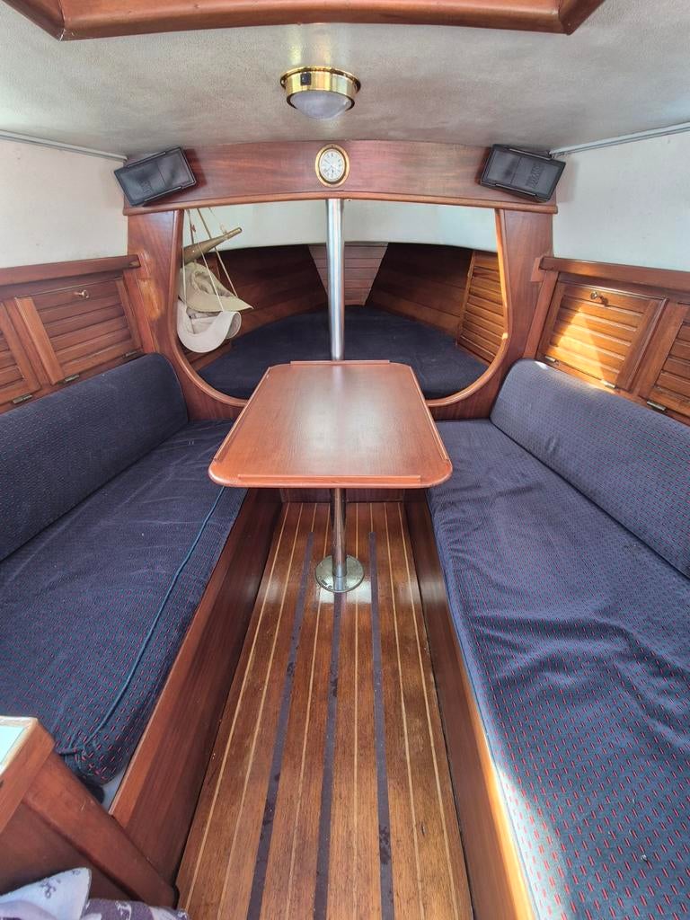 Kajuitsloep elektrisch 48V, Ophalen, Polyester, Diesel, Binnenboordmotor