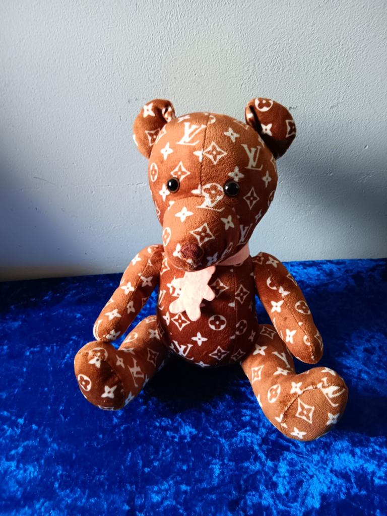 Louis Vuitton Beer Knuffel - 26 cm, Ophalen of Verzenden