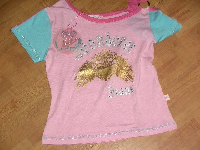 leuk zomers shirtje mt 122/128 *nieuw*, Ophalen of Verzenden, Nieuw, Meisje, Shirt of Longsleeve