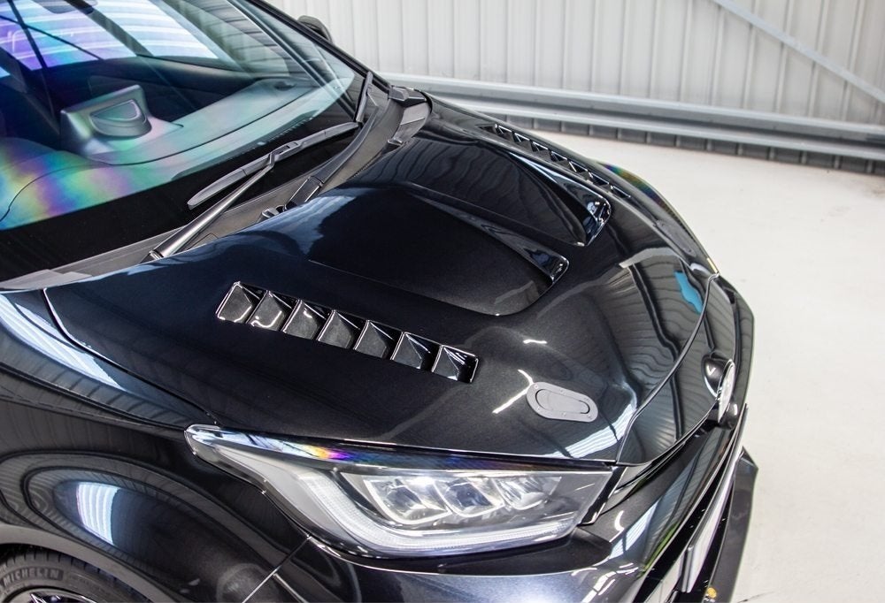 AIRTEC FRP GRP vented motorkap - Toyota Yaris GR
