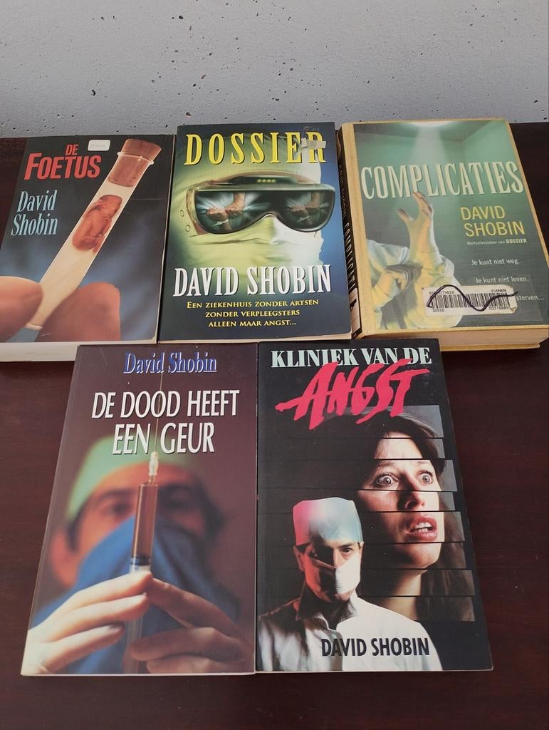 David Shobin Thriller Boeken Collectie (5 stuks), Boeken, Ophalen of Verzenden