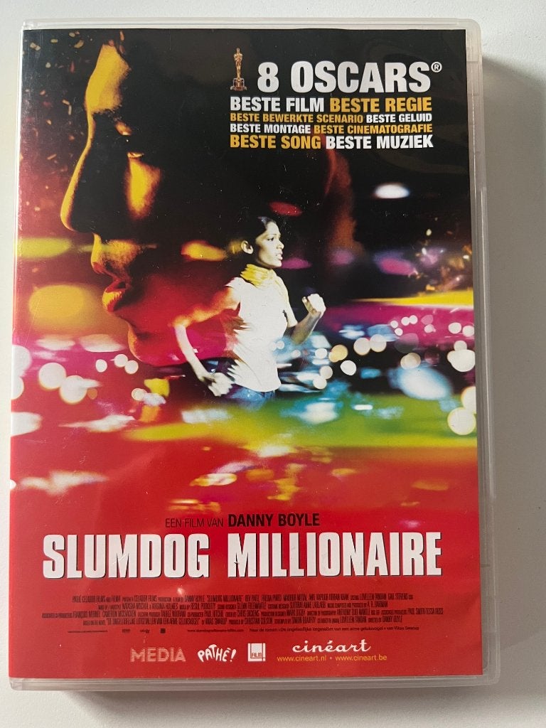 Slumdog Millionaire DVD 2008 Danny Boyle, Alle leeftijden, Ophalen of Verzenden, Gebruikt