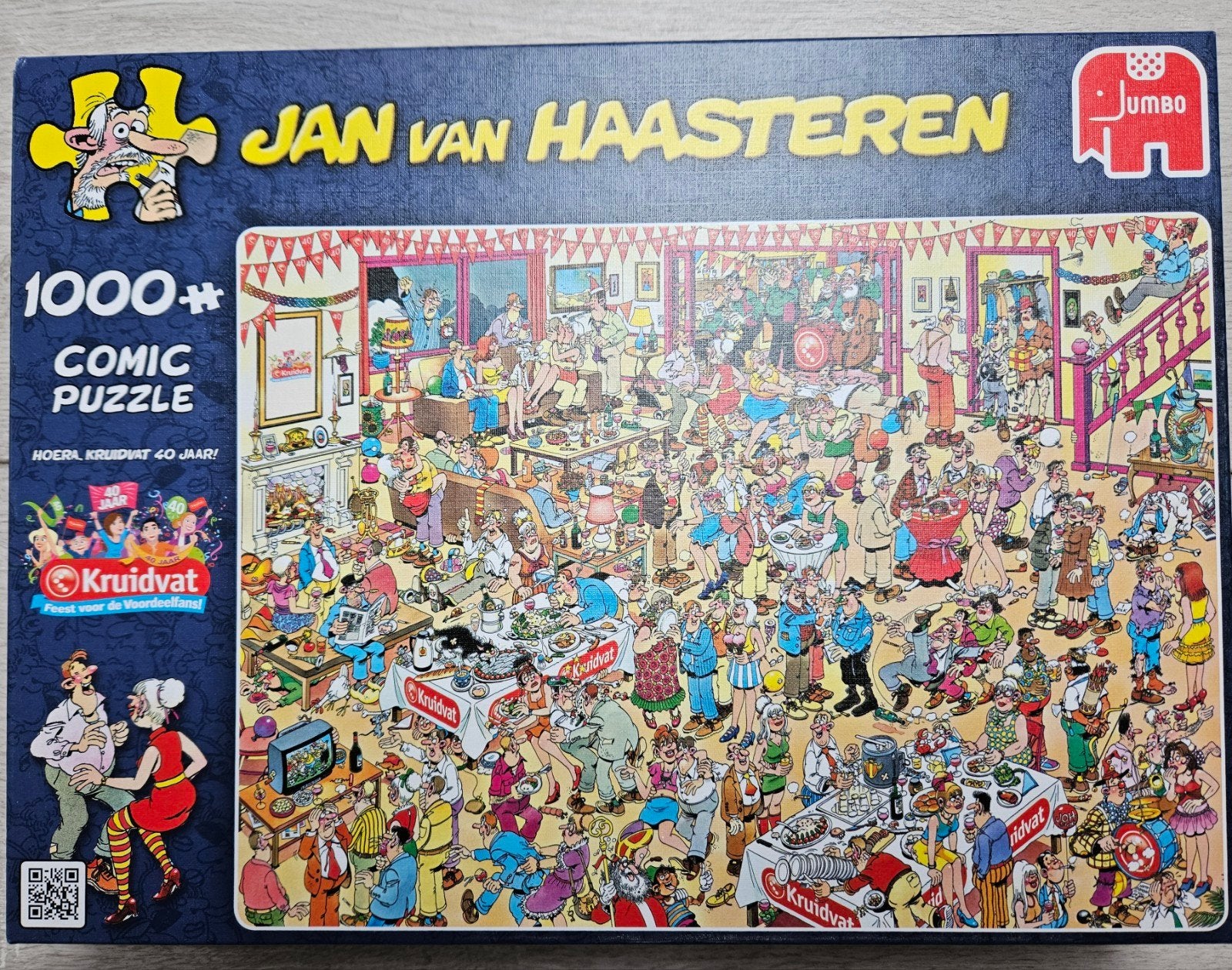 Jan v haasteren, Hobby en Vrije tijd, Denksport en Puzzels, Ophalen, 500 t/m 1500 stukjes, Gebruikt, Legpuzzel