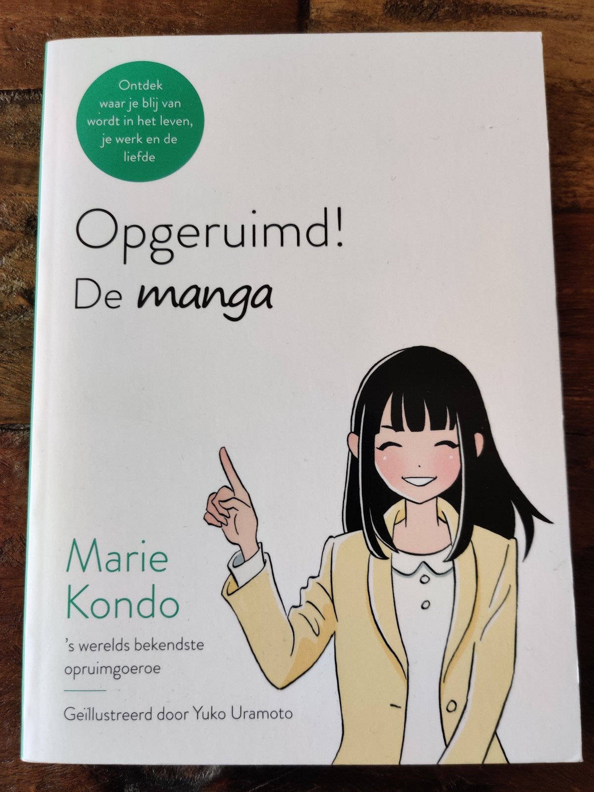 Marie Kondo - Opgeruimd! De manga, Boeken, Ophalen of Verzenden, Zo goed als nieuw, Marie Kondo