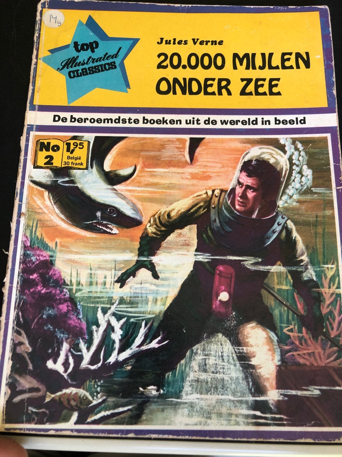 Jules Verne - 20.000 Mijl Onder Zee - Top Illustrated Classi, Ophalen of Verzenden, Gelezen