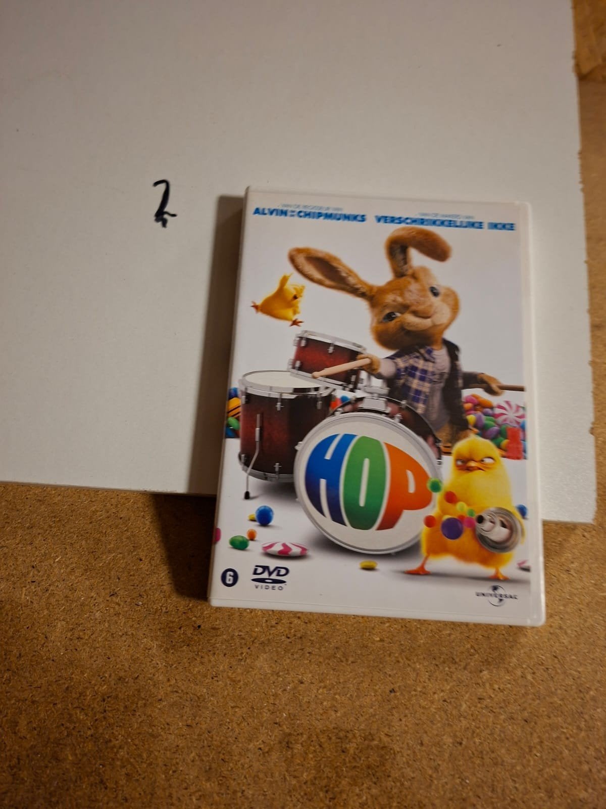 Hop - DVD (Familie, Komedie, Animatie), Cd's en Dvd's, Gebruikt, Alle leeftijden, Ophalen of Verzenden, Familie
