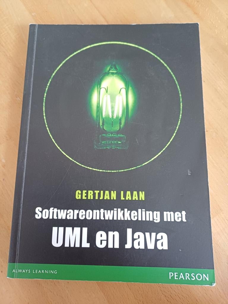Softwareontwikkeling met UML en Java - Gertjan Laan, Boeken, Gelezen, Gertjan Laan, Beta, HBO