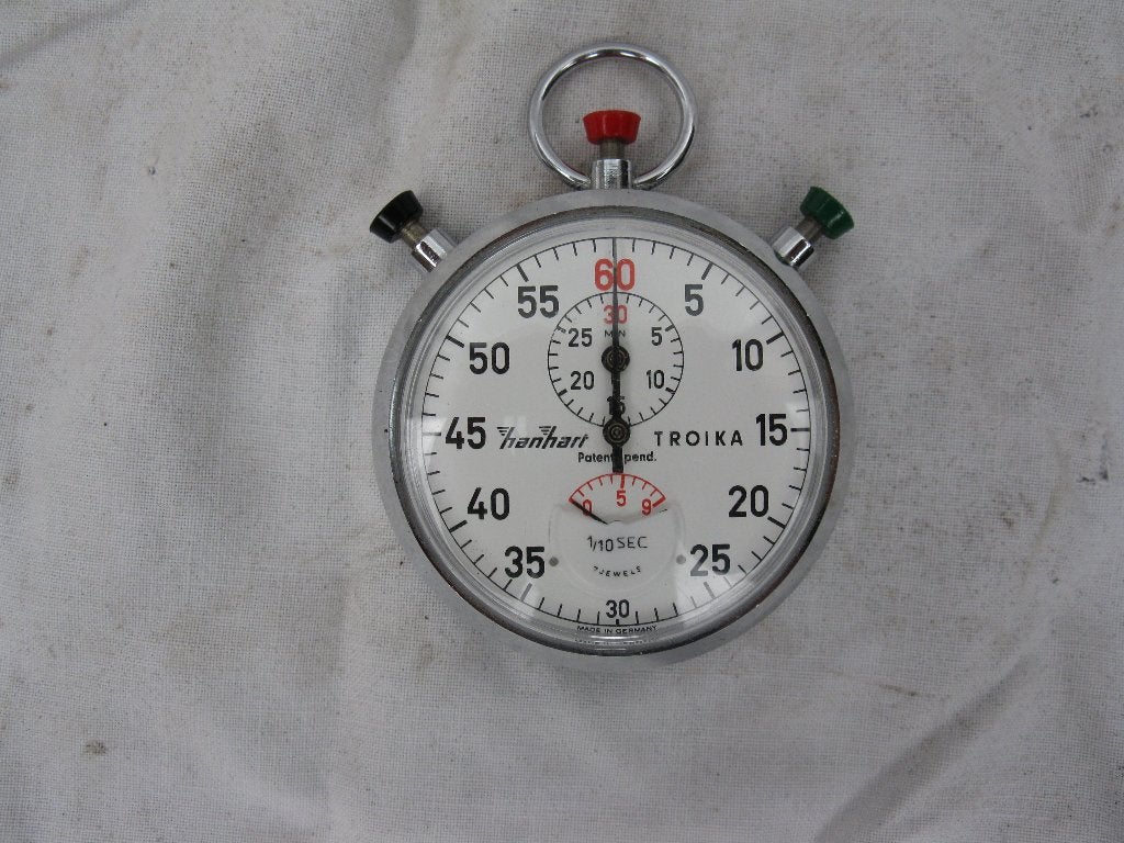 Stopwatch analoog Hanhart troika, Ophalen of Verzenden, Gebruikt, Android