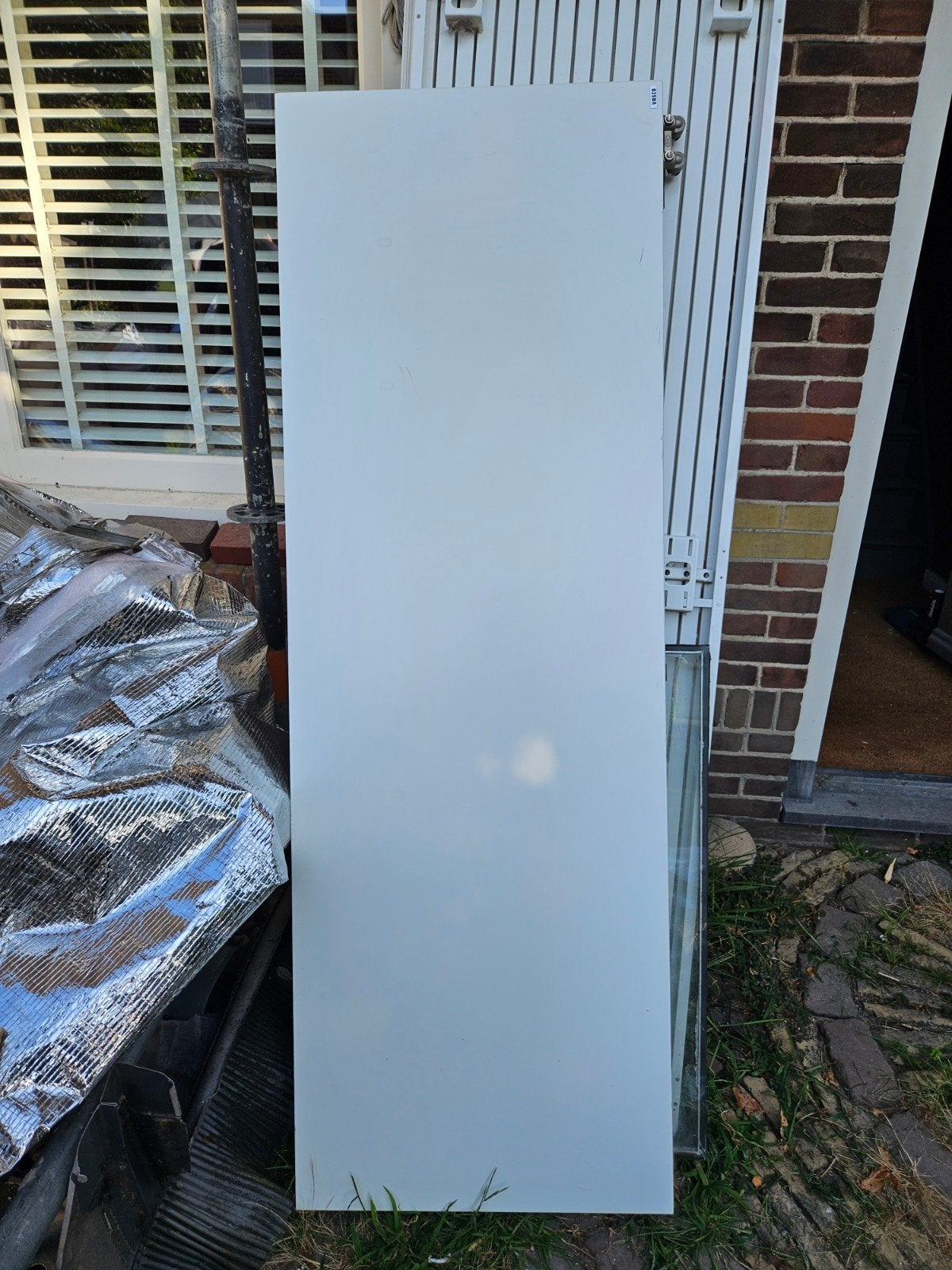 Vasco Horizontale Radiator 162x7,5x55 cm, Doe-het-zelf en Verbouw, Ophalen, 30 tot 80 cm, Gebruikt, Radiator