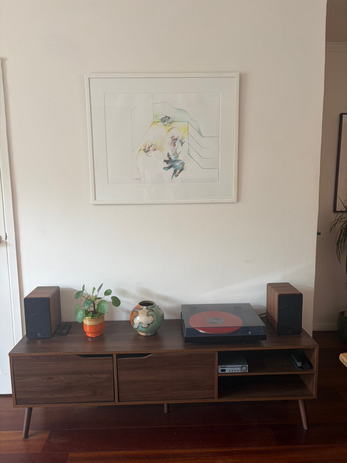 Tv Meubel / Muziek Meubel - sweeek, Ophalen, Zo goed als nieuw, 25 tot 50 cm