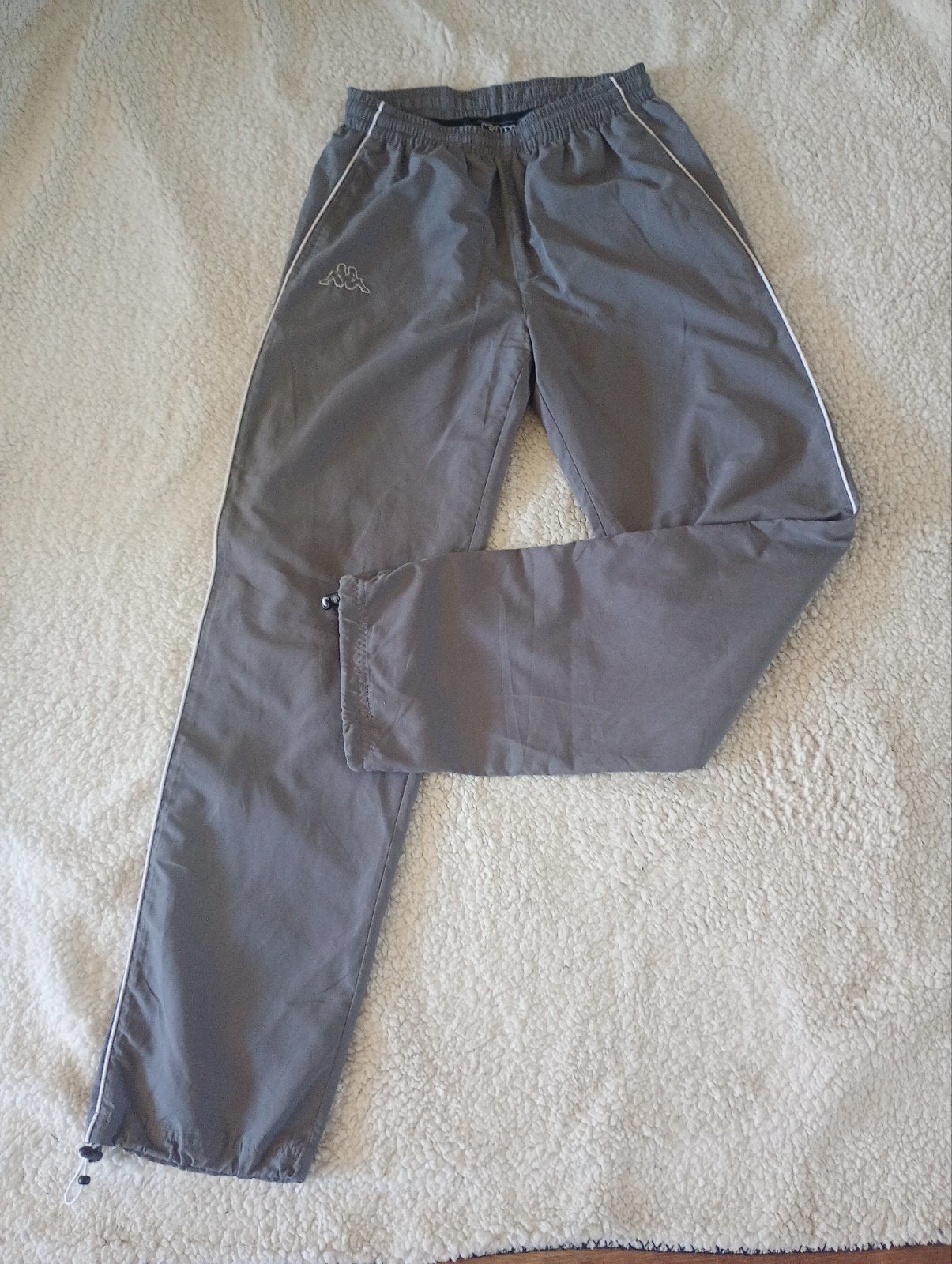 Kappa Vintage Trainingsbroek Grijs Maat S, Kappa, Verzenden, Overige typen, Onbekend