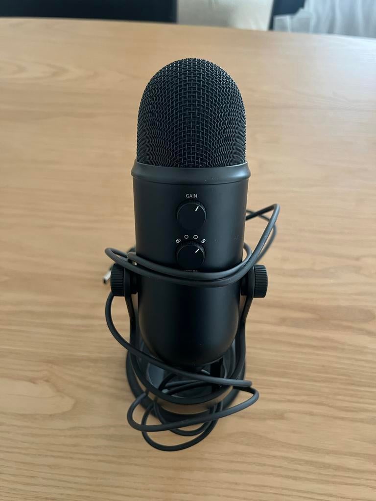 Blue Yeti Microfoon - Zo goed als nieuw, Ophalen, Zo goed als nieuw, Studiomicrofoon