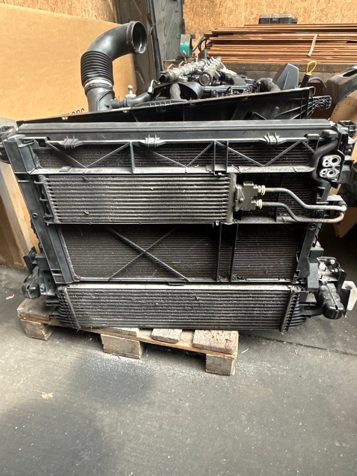 Compleet Koelerpakket Mercedes Vito W447, Ophalen of Verzenden, Gebruikt, Mercedes-Benz