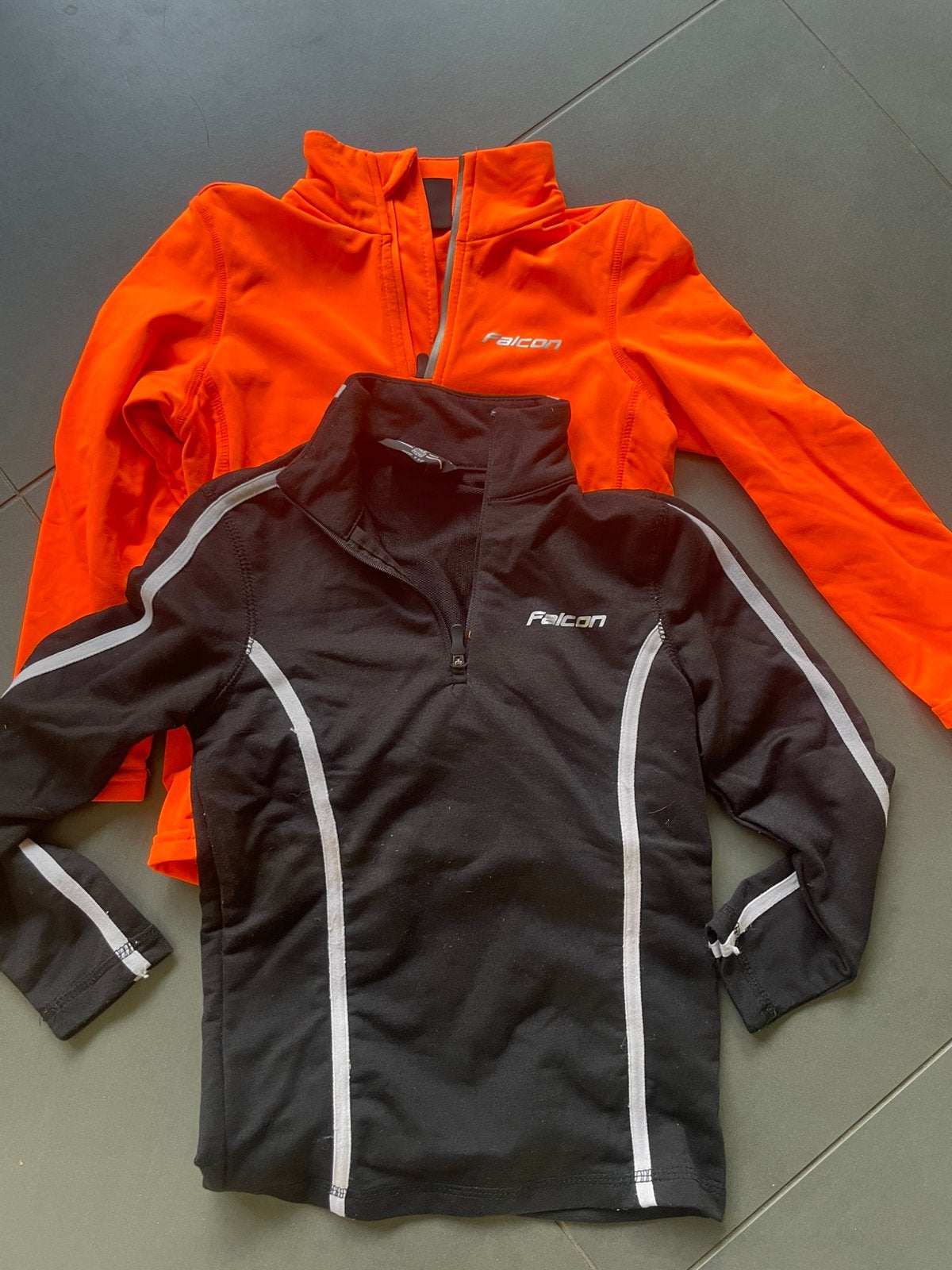 Ski pully’s falcon 116 2 stuks, 100 tot 140 cm, Zo goed als nieuw, Kleding, Skiën