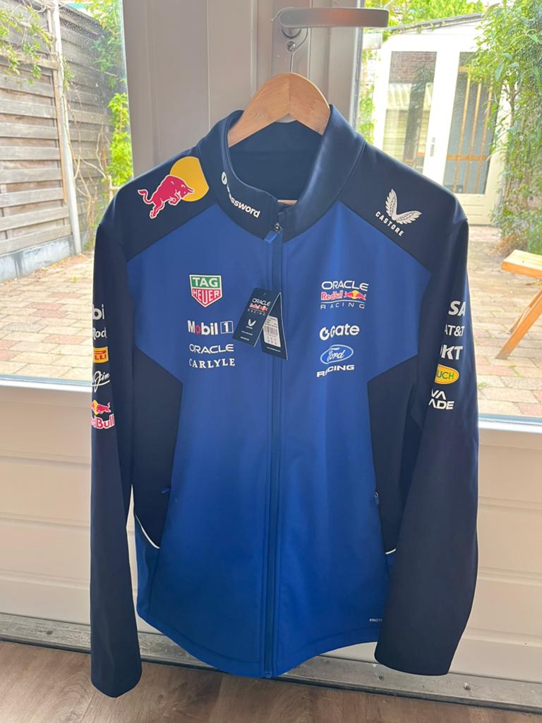 Red Bull Racing Softshell Jas, Ophalen, Nieuw, Maat 56/58 (XL), Blauw