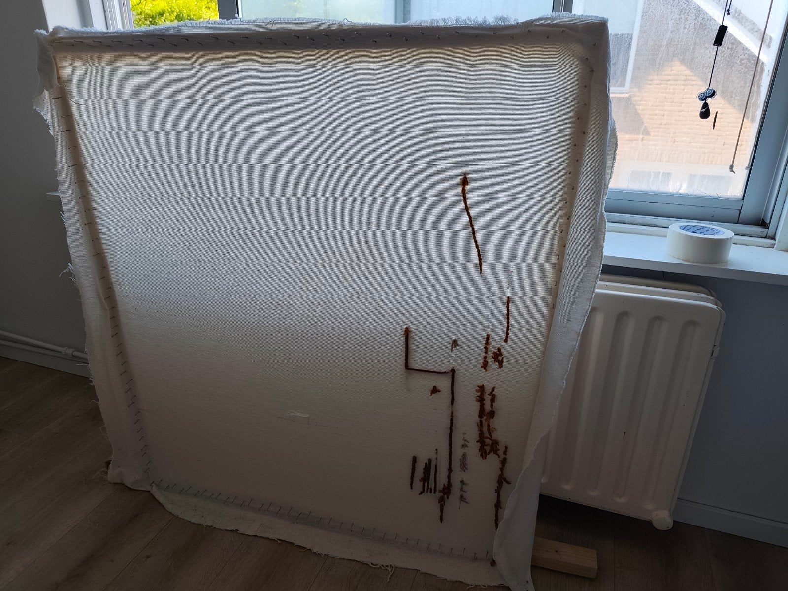 Tuftin frame met nagelgrip 90x90, Ophalen, Gebruikt