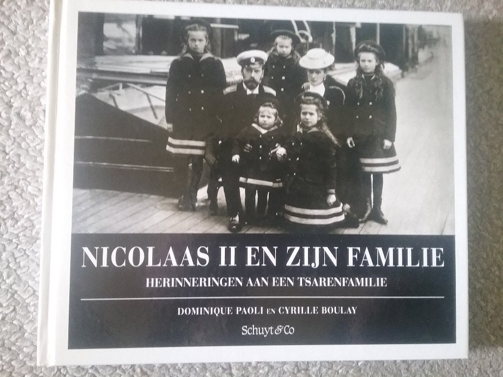 Nicolaas II & familie, herinnering tsaar 1992 Rusland foto's, Ophalen of Verzenden, Gelezen, Europa